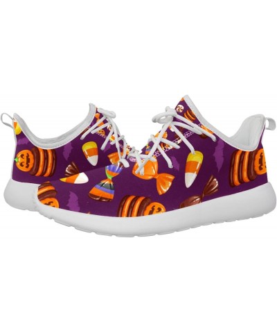 Girls Sneakers Sports Shoe Halloween 5.5 Print Women's Running Shoes Shockproof Slip Lightweight $29.89 Athletic Shoes