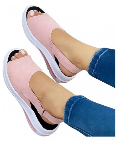 Women's Orthopedic Sandals, Walking Sandals for Women Casual Summer, Fashion Sports Open Toe Sandals Wide Width Platform Sand...