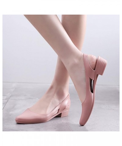 Dance Shoes Women Sneakers Heeled Sandals Women Dance Shoes Black Sandals For Women Swing Dance Shoes Pink-d $14.45 Sandals