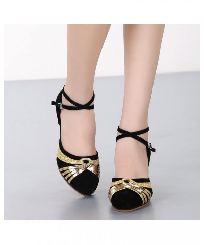 Dance Shoes Women Sneakers Heeled Sandals Women Dance Shoes Black Sandals For Women Swing Dance Shoes Pink-d $14.45 Sandals