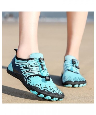 Men and Women Swimming Shoes Light Swimming Shoes Wading Diving Beach Shoes Women Yoga Skin Shoes Casual Mens Shoes Sky Blue ...