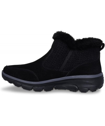 Women's Easy Going-Warmhearted Ankle Boot Black/Black $30.87 Boots