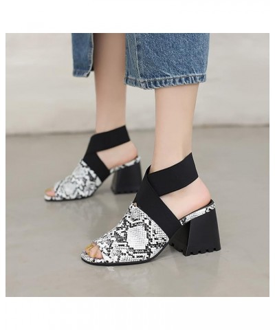 Cute Womens Platform Sandals Sandals Thick Soled Ethnic Style Wedge Shoes Women's Slope Flat Dress Sandals for Women White➤➤s...