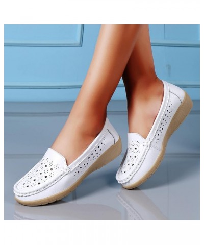 beach sandals for women dressy platform slip Ankle Strap Flip Flops dressy sandals Z-03 White $18.84 Athletic Shoes