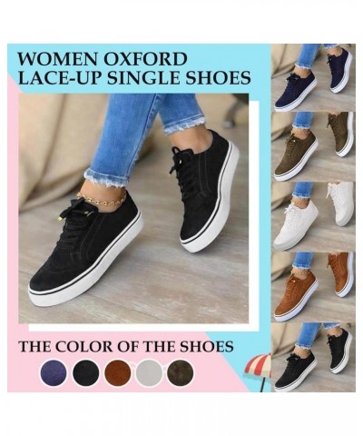 Sneakers for Women Running Shoes Women Mesh Breathable Lace-Up Platform Walking Shoes Athletic Tennis Fashion Shoes X03-black...