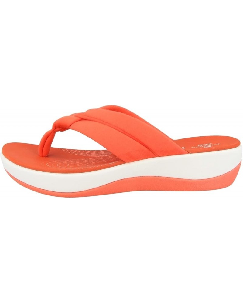 Womens Arla Kaylie Bright Coral Textile $21.00 Sandals