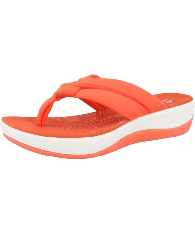 Womens Arla Kaylie Bright Coral Textile $21.00 Sandals