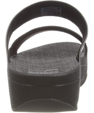 Women's Lulu Crystal Embellished Slides All Black $56.31 Sandals