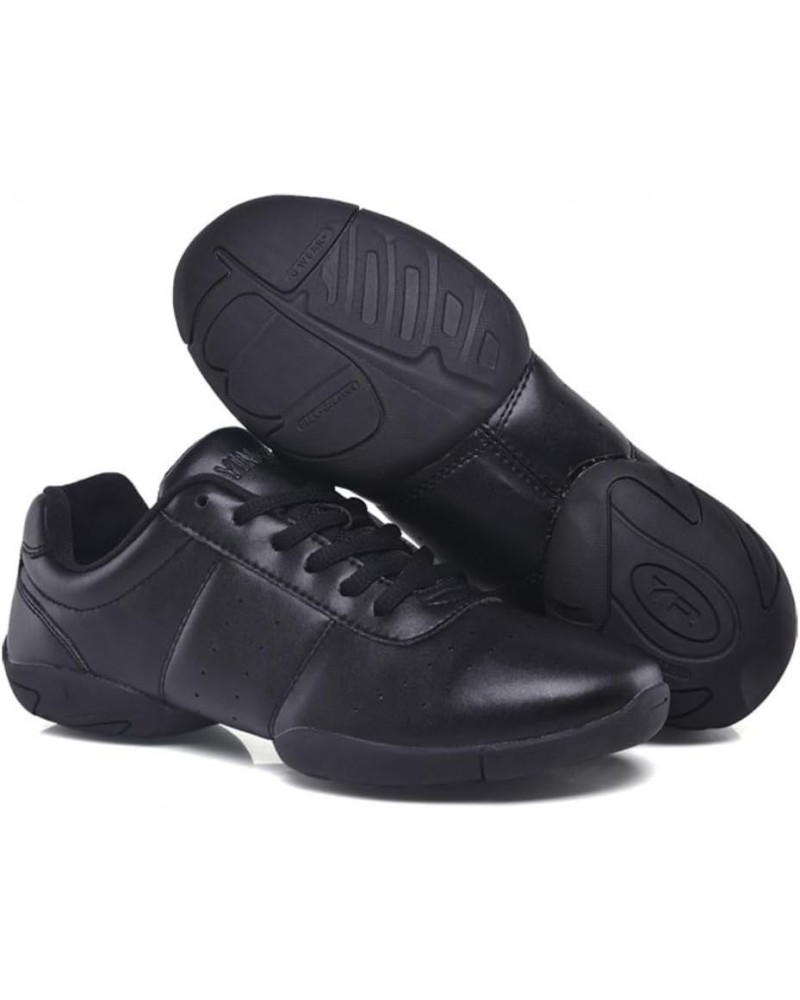 Women Ultra Comfortable Aerobic Cheer Sport Shoes - Training Competition Cheerleading Sneakers for Adults and Youth Girl Blac...