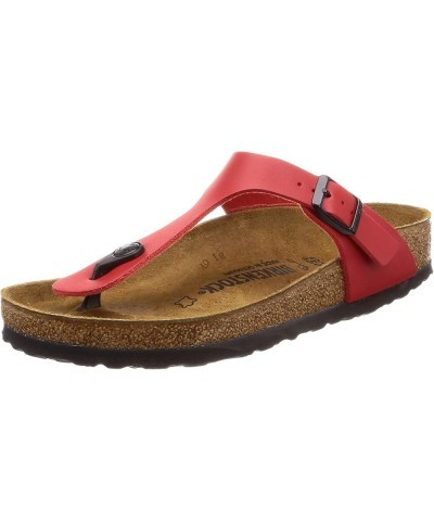 Women's Gizeh Sandals Red (Cherry) $61.97 Sandals