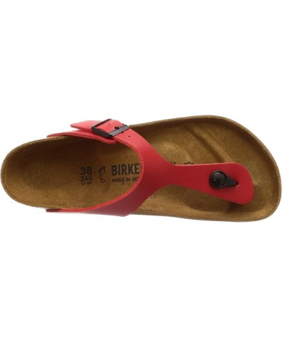 Women's Gizeh Sandals Red (Cherry) $61.97 Sandals