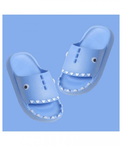 N\A Children's Slippers Summer Cartoon Dinosaur Slippers Boys and Girls Outdoor Slippers Blue 26-27(jiaozhang160mm) $15.67 Sl...