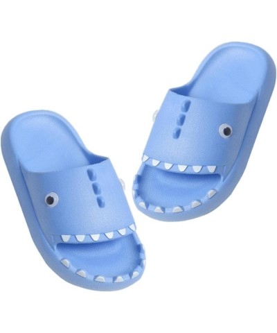 N\A Children's Slippers Summer Cartoon Dinosaur Slippers Boys and Girls Outdoor Slippers Blue 26-27(jiaozhang160mm) $15.67 Sl...