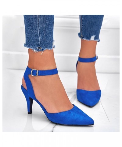 Womens Flat Sandals Gladiator Sexy Slippers Sandals & Flip Flops Dress Shoes Holiday Dress Pumps Shoes Blue $19.50 Sandals