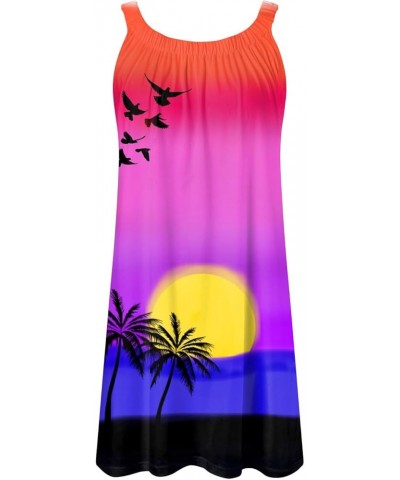 Dresses for Women 2024 Elegant Sundresses Beach Dress Fashion Stripe Sleeveless Backless Camisole Beach Mini Dress Pink $10.0...