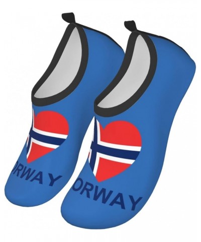 Love Norway Adult Barefoot Quick-Drying Non-Slip Water Sports Shoes Aqua Yoga Beach Pool Socks Black $12.31 Outdoor Shoes