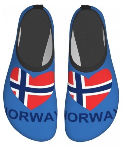 Love Norway Adult Barefoot Quick-Drying Non-Slip Water Sports Shoes Aqua Yoga Beach Pool Socks Black $12.31 Outdoor Shoes