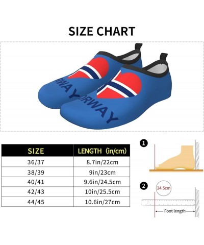 Love Norway Adult Barefoot Quick-Drying Non-Slip Water Sports Shoes Aqua Yoga Beach Pool Socks Black $12.31 Outdoor Shoes