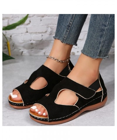 Sport Flex Sandals For Women Flats Shoes Women Dressy Comfortable Gold Water Sandals For Women Sandalias Sport Sandals Black ...