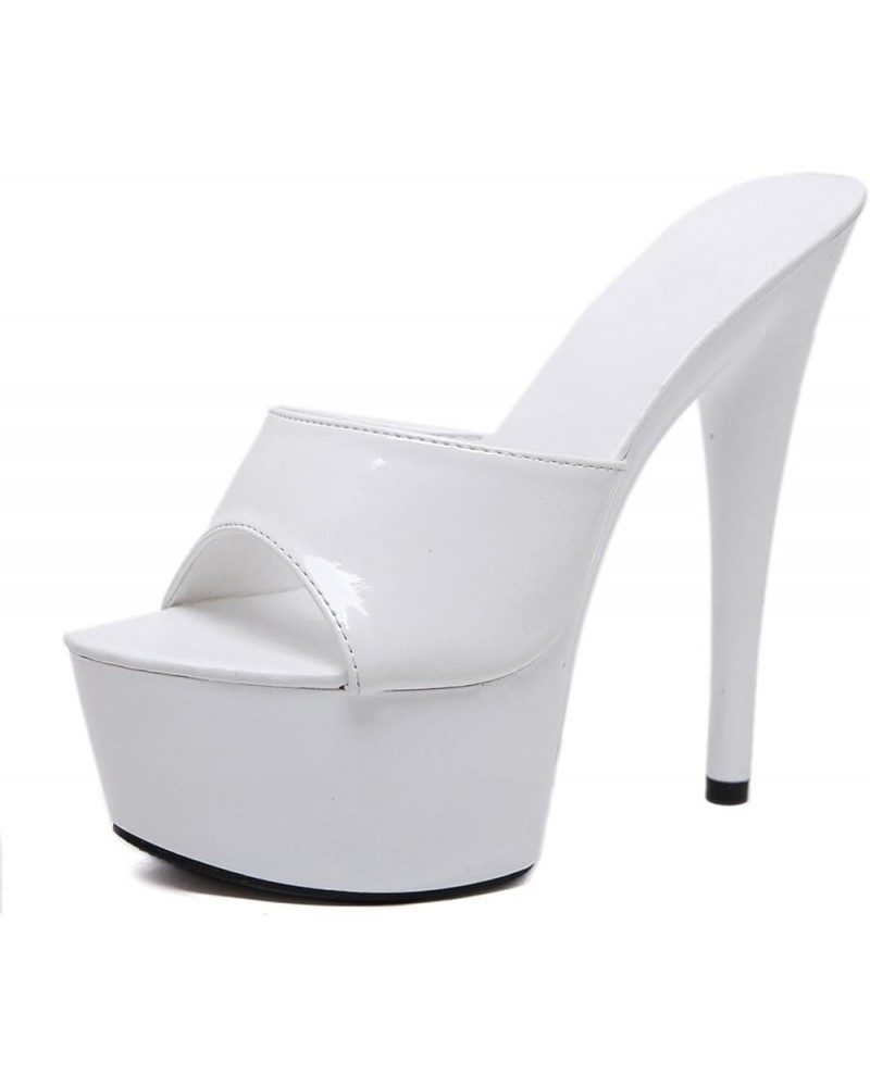 5.90 inch/15cm Women's Sexy High Heels Fashion Open Toe Stiletto Wedding Dress Shoes Elegant Comfortable Party Dress Pumps fo...