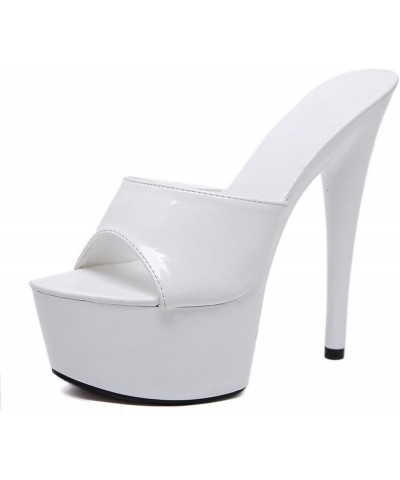 5.90 inch/15cm Women's Sexy High Heels Fashion Open Toe Stiletto Wedding Dress Shoes Elegant Comfortable Party Dress Pumps fo...