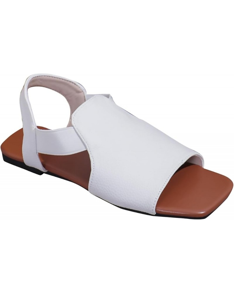 Women's Orthopedic Arch Support Sandals Comfort Walking Beach Flat Sandals Dressy Summer Casual Dressy Cute Flat Sandals Comf...