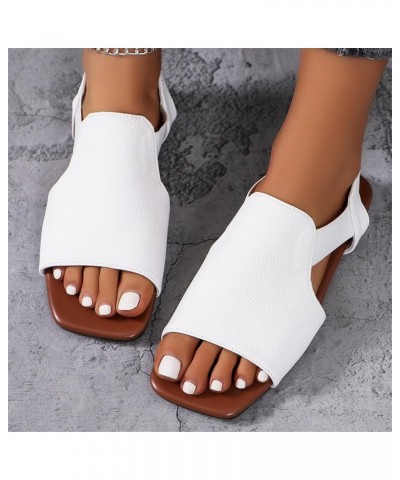 Women's Orthopedic Arch Support Sandals Comfort Walking Beach Flat Sandals Dressy Summer Casual Dressy Cute Flat Sandals Comf...