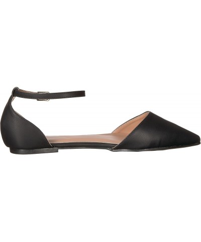 Brinley Co. Womens Almond Toe Flats Black $22.20 Flats