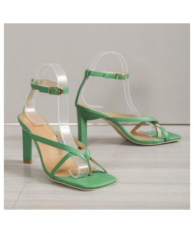 flat sandals for women dressy flat sandals for women silver sandals women black heals women summer sandals women Z 05-green $...