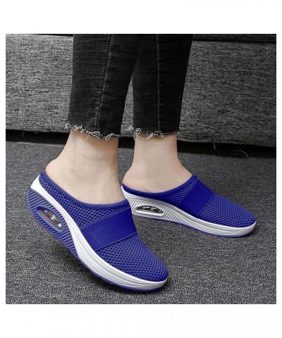 Orthopedic Arch Diabetic Air Slip-On Cushion with Knit Comfort Shoes Walking Casual Outdoor Support Walking Women's Casual Sh...