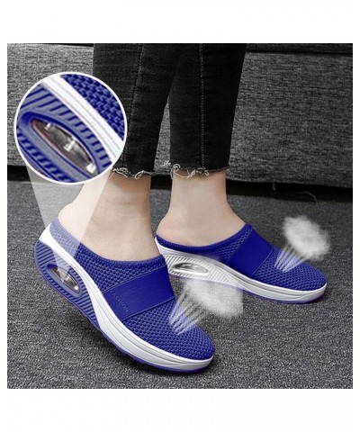 Orthopedic Arch Diabetic Air Slip-On Cushion with Knit Comfort Shoes Walking Casual Outdoor Support Walking Women's Casual Sh...