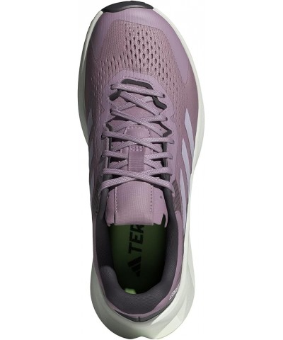 Women's Terrex Soulstride Flow Sneaker Preloved Fig/Silver Dawn/Aurora Black $49.66 Outdoor Shoes