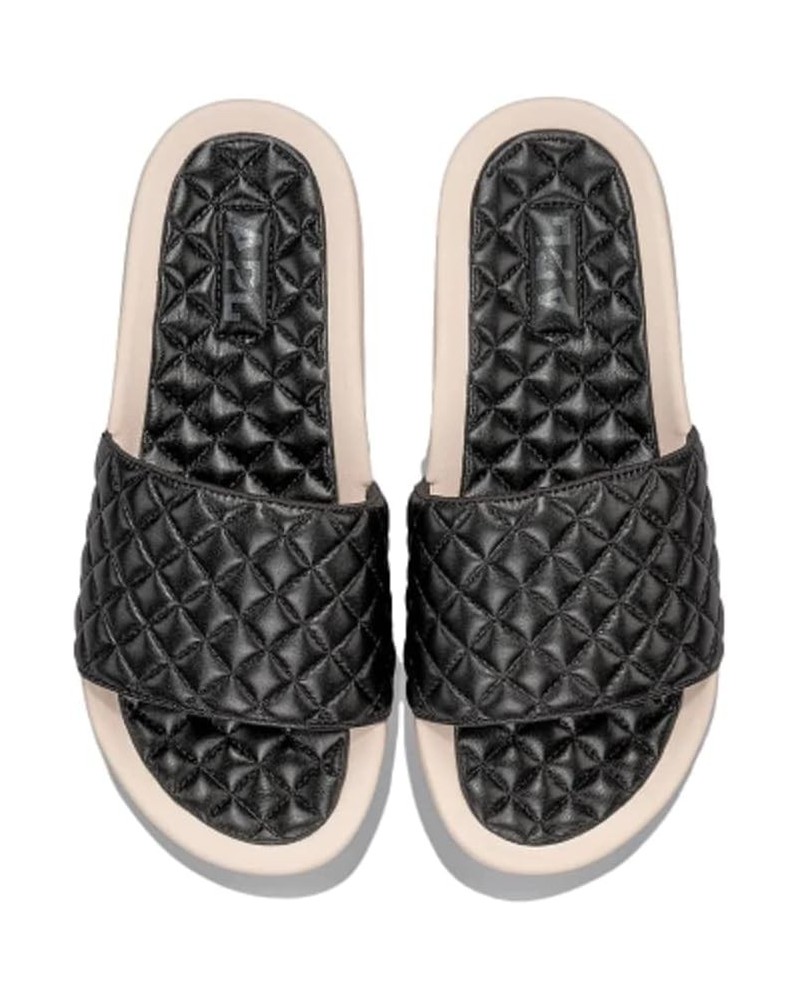 APL: Athletic Propulsion Labs Women's Lusso Slide, Black/Creme, 7 $60.00 Sandals