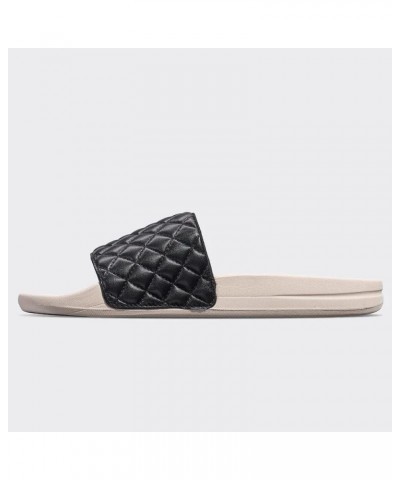 APL: Athletic Propulsion Labs Women's Lusso Slide, Black/Creme, 7 $60.00 Sandals