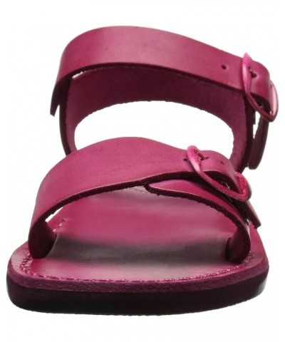 The Original - Leather Adjustable Strap Sandal - Womens Sandals Pink $44.52 Sandals