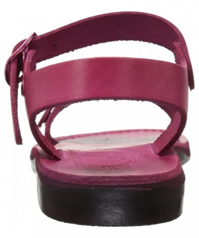 The Original - Leather Adjustable Strap Sandal - Womens Sandals Pink $44.52 Sandals