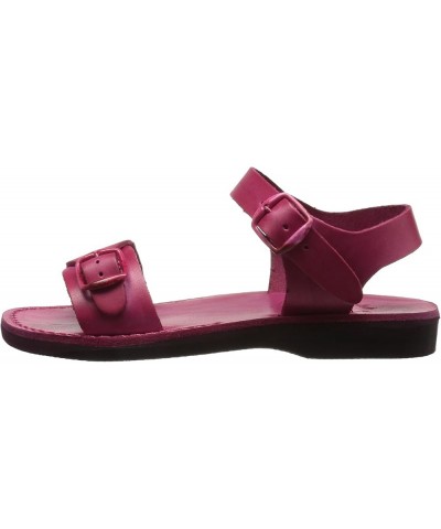 The Original - Leather Adjustable Strap Sandal - Womens Sandals Pink $44.52 Sandals