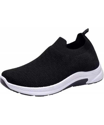 Womens Slip on Sneakers Fashion Sock Sneakers Lightweight Breathable Mesh Sock Shoes Ladies Girls Walking Running Tennis Outd...