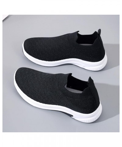 Womens Slip on Sneakers Fashion Sock Sneakers Lightweight Breathable Mesh Sock Shoes Ladies Girls Walking Running Tennis Outd...