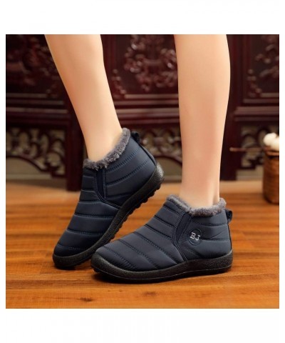 Womens Winter Snow Boots Waterproof Women's Winter Boots Waterproof Waterproof Snow Boots Women Wide Width Warm Slipper Boots...