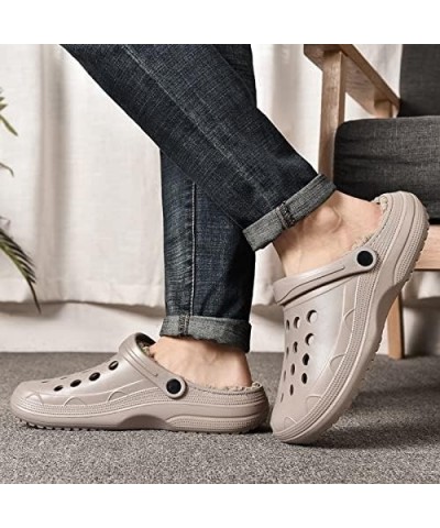 Slipper Cotton Women Winter Slippers Plush Shoes Plus Velvet Clogs Shoes Mule Clogs Eva Anti-Slip Thick Sole Platform Fashion...