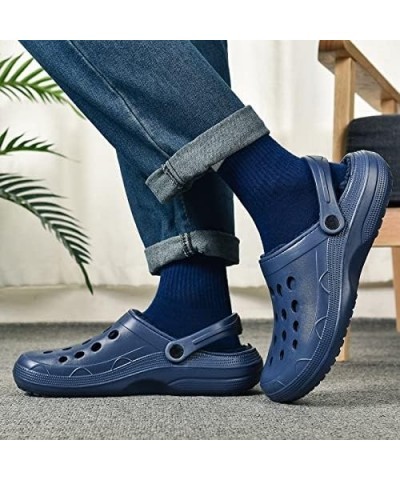 Slipper Cotton Women Winter Slippers Plush Shoes Plus Velvet Clogs Shoes Mule Clogs Eva Anti-Slip Thick Sole Platform Fashion...