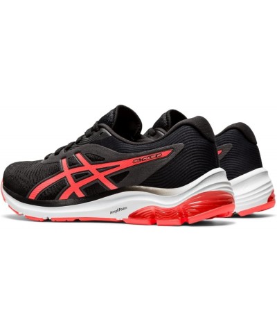 Women's GEL-Pulse 12 Running Shoes Black/Flash Coral $40.83 Athletic Shoes