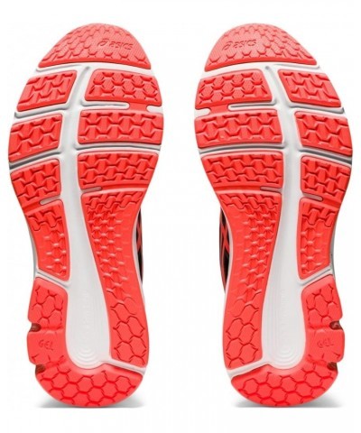 Women's GEL-Pulse 12 Running Shoes Black/Flash Coral $40.83 Athletic Shoes