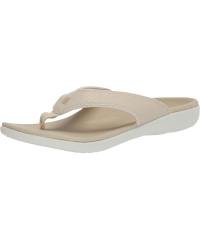 Women's Casual Flip-Flop Cream $25.54 Sandals