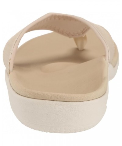 Women's Casual Flip-Flop Cream $25.54 Sandals