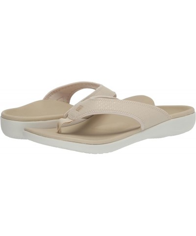 Women's Casual Flip-Flop Cream $25.54 Sandals