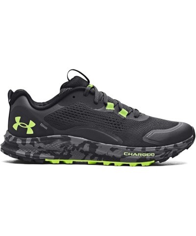 Men's Charged Bandit 2 (102) Jet Gray/Black/Lime Surge $40.48 Athletic Shoes