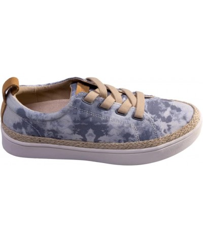 Waco Malibu Lace Tie-Dye Shoes Women's SP1056 | Color Putty Blue | Size 8 $44.77 Flats