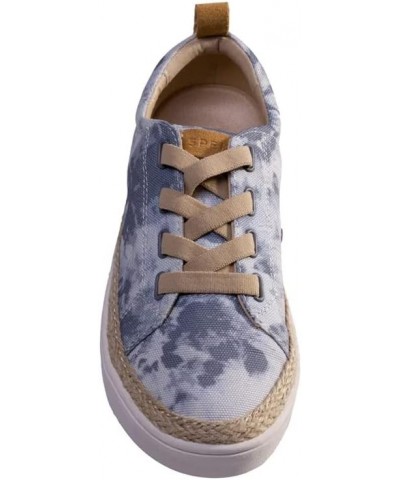 Waco Malibu Lace Tie-Dye Shoes Women's SP1056 | Color Putty Blue | Size 8 $44.77 Flats